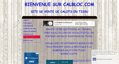 Desktop Screenshot of calbloc.com