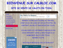Tablet Screenshot of calbloc.com